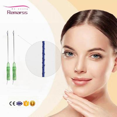 China Cheek lifting top selling 4D tooth cannula 21g 60mm fios type pdo blunt tooth for fox eyes lift pdo wire for sale