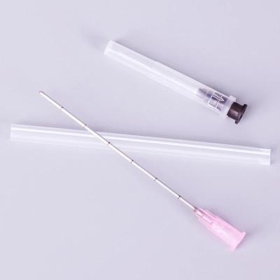 China Exquisite workmanship 18g 70mm tip cannula free shipping hot selling micro blunt needle for sale