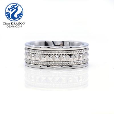 China High quality fashion pave setting korea imitation jewelry rings for men 14k rinig for sale