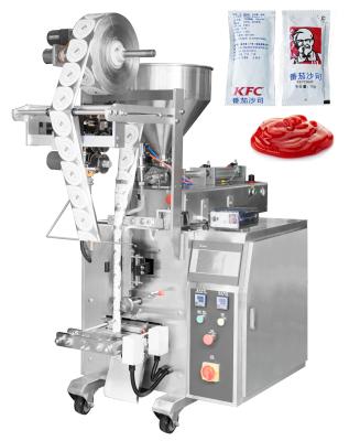 China Food Packing Pouch Food Ketchup Sealer Liquid Forming Filling Packing Machine Mayonnaise Salad Dressing Packing Machine for sale