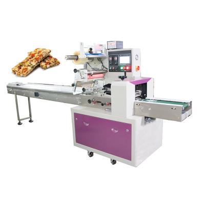 China Food Factory Peanut Candy Pillow Packing Machine Automatic Hard Candy Cake Flow Pack Pillow Packing Machine for sale