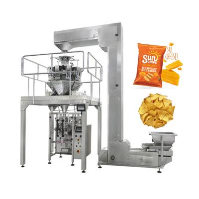 China Automatic Food Plantain French Fries Packing Machine Snack Potato Chips Banana Chips Packing Machine for sale