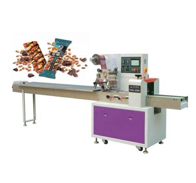 China TAICHUAN TCZB-250B Food Nuts Bar Packaging Machine With Pillow Plastic Bags for sale