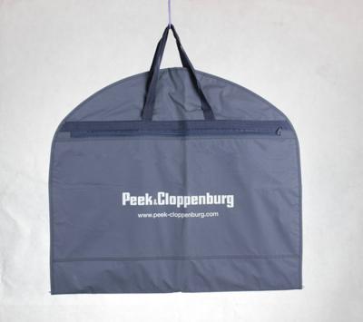 China Handle Custom Printed Hanging Garment Storage Bags Dust Proof for sale