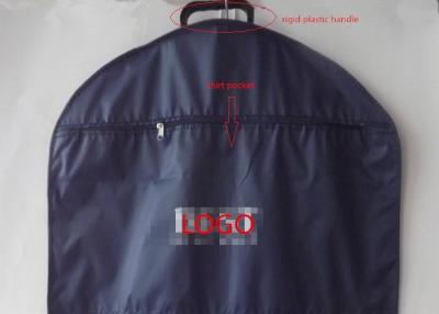 China Classic Polyester Moth Proof Garment Bags / Dustproof Garment Cover Bag for sale