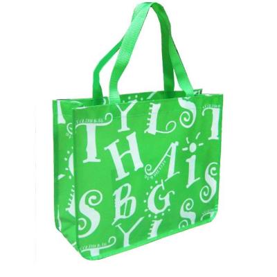 China Custom Printed Lamination Non Woven Shopping Bags Eco Friendly for sale