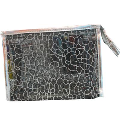 China Fashionable Portable Make Up Traveling Cosmetic Bags in Nylon Mesh for sale