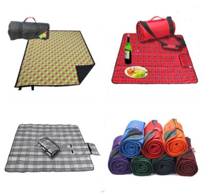 China Polyester Portable Waterproof Picnic Mat / Camping Mat / Yoga Mat / Beach Mat for sale