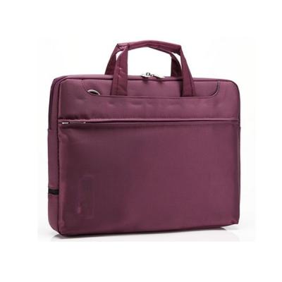 China Fashionable Womens Oxford Briefcase 16 inch Laptop Bag Purple for sale