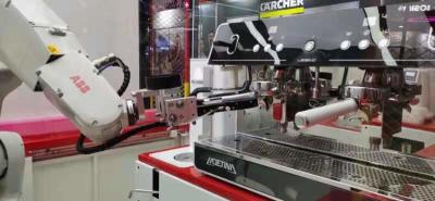 Chine Fabricant de café d'expresso de robot de poste de travail à vendre