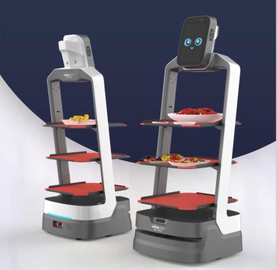 China Kein Staub automatisiertes Nahrungsmittellieferungs-Roboter-Restaurant GRILL Sushi-Steak zu verkaufen