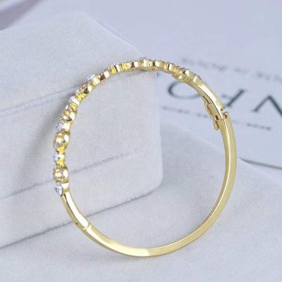 China Wholesale SY Fashion Jewelry 18K Gold Bangle Amulet Trendy Bangle for sale