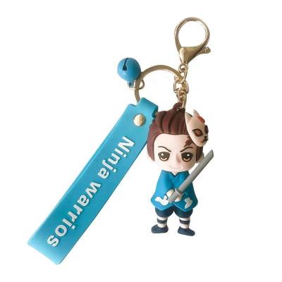 China 2648 SY Key Chain Decorations Characters Hanging Rotatable Acrylic Keychain for sale