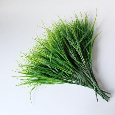 China Simulation DREA Artificial Grass 7 High Spring Branches 36cm Long For DIY Decoration Layout for sale