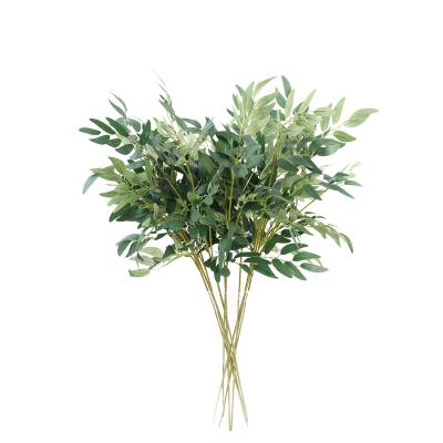 China Simulation DREA 75cm Tall Tall Silk Plants Artificial Weeping Willow For Garland Home Garden Wall Baskets Table Decor for sale