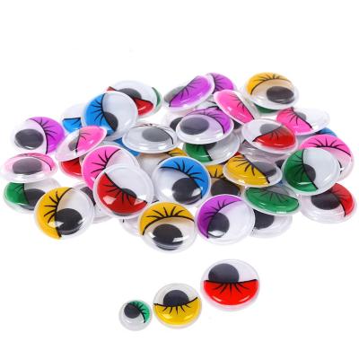 China Large black/white googly eyes from size 1cm- 5cm for sale