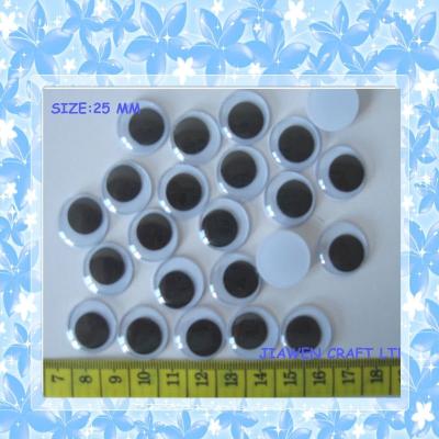 China PVC PET Plastic Craft Accessories 8-40mm Plastic Toy Movable Eyes Google Eyes for sale