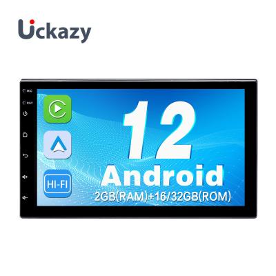 China SDK 7 inch 2 din Double Din Android 12 Car DVD Player For GPS With  Universal Radio Stereo Audio Head Unit Carplay Screen for sale