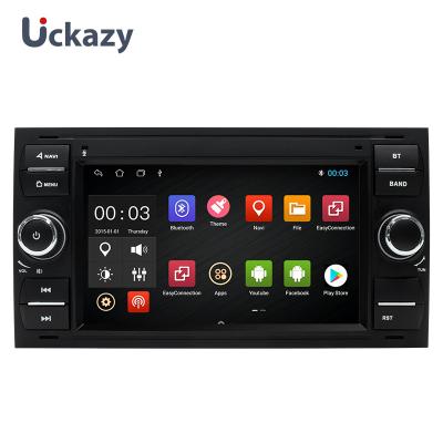 China SDK AutoRadio 2 din Android 11 For Ford Focus 2 Ford Fiesta Mondeo 4 C-Max S-Max FusionTransit Kuga Multimedia Audio HeadUnit Stereo for sale