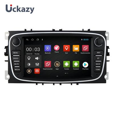 China SDK Uckazy 2 din Android 11 Car Stereo For Ford Focus 2 3 4 mk2 Kuga Mondeo Fiesta TransitConnect S-C MAX Radio Multimedia Head Unit for sale