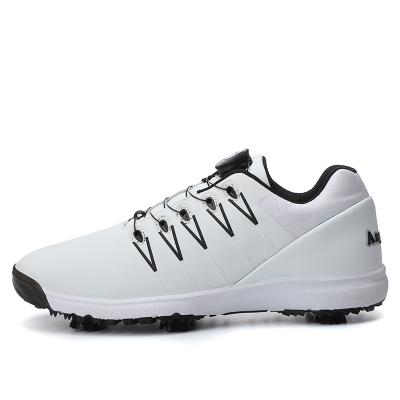 China Professional Men Size 48 Waterproof Moq 1 Professional Shoes Men's Golf Shoes Mens Golf Shoes Waterproof Sports Golf Shoes for sale