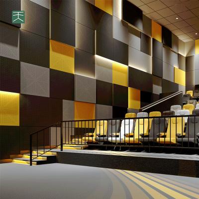 China Designer Felt Tiange Grade El Eco Modern Sound Absorbing Material Ceiling Acoustic Panel For Interor Wall Decor for sale