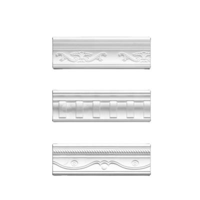 China Line Interior Decoration RF Silicone Plaster Mold For Ceiling Fiberglass Mold To Make Gypsum Cornice for sale