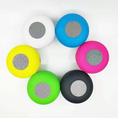 China Cheap Round Shower Mini Wireless Portable Waterproof Bt Outdoor Speaker Phone Function Speaker for sale