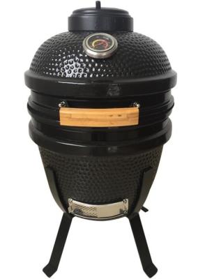 中国 屋外の陶磁器BBQ鋳鉄の立場が付いている15インチのKamadoのグリル 販売のため