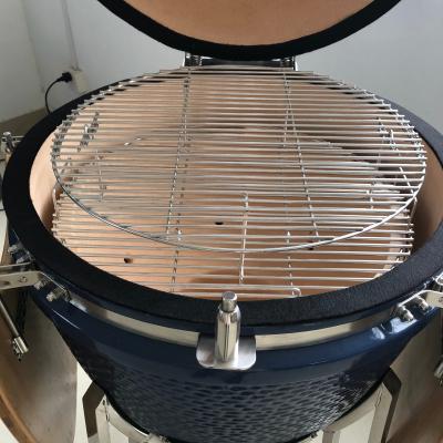 China Ei formte 525mm Gitter 24 keramischer Grill Zoll Kamado zu verkaufen