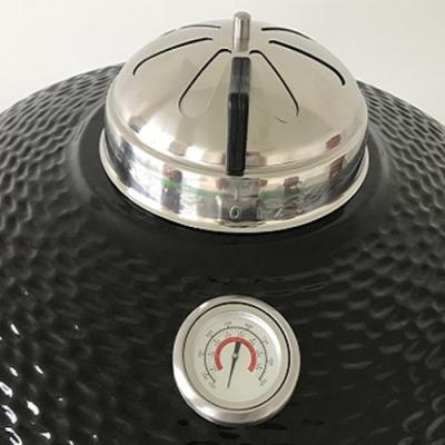 China Parrillas de cerámica de Kamado de la pulgada del huevo 24 con los accesorios de acero inoxidables en venta