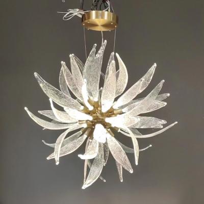 China Modern Design fixture creative lobby main lamp new design gold creative led hotel pendant lights modern for sale