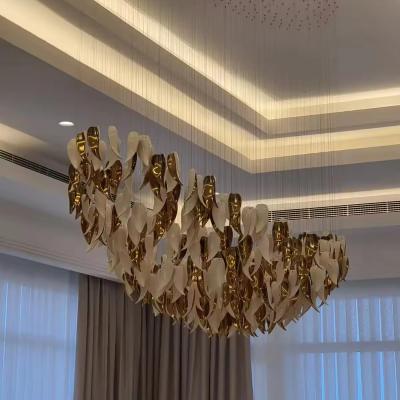 China Modern ODM OEM hotel creative lamp kitchen dining nordic led luxury modern gold chandelier pendant light for sale