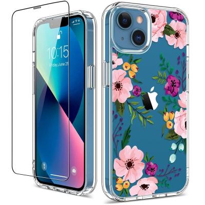 China Phone Strap iPC09 iPhone Case with Screen Protector Suit for iPhone 13-14/Mini-Pro-Pro Max Double Case with 9H Screen Protector Packing for sale