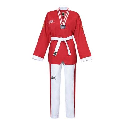 China 100% Unisex Cotton Karate Jitsu Suit Adults Kids Lightweight Uniforms Taekwondo Uniform for sale