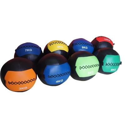 China Wholesale & Drop Shipping Fitness Exercise Soft PU + PP Cotton Medicine Balls Set For Exercise for sale