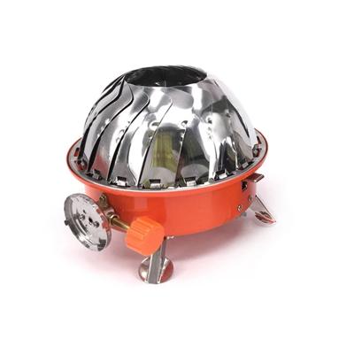 China Other Small Camping Stove Gas Stainless Steel Portable Windproof Outdoor Stove Burner for sale