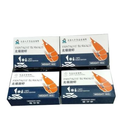 China Yilucai Printing Disposable Custom Frozen Seafood Shrimp Packaging Boxes for sale