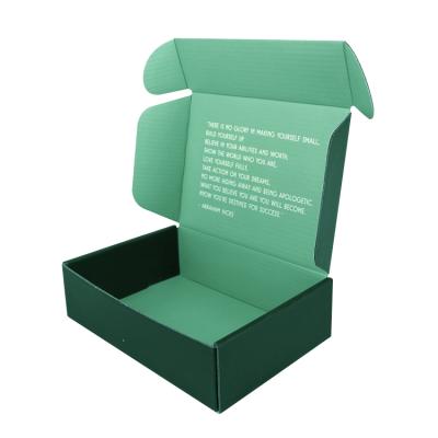 China Recyclable Eyelash Makeup Formula Mascara Gift Packaging OEM Mailing Corrugated Boxes for sale