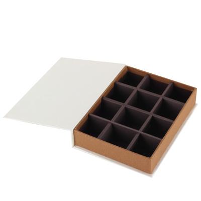 China Recyclable Elegant Luxury Cardboard Chocolate Box Paper Gift Packaging With Lid for sale