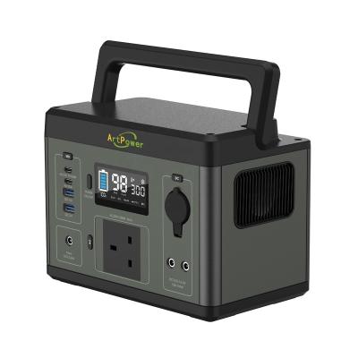 China Type C 300W 269Wh 230V Mini Best Solar Energy Storage AC Lithium Battery Portable Camping Power Station for sale