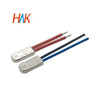 China KSD9700 Car Thermostat Normally Closed Thermal Protector Bimetal Thermal Switch for sale