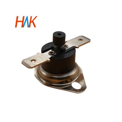 China KSD301 16A 250V Small Size and Light Weight Adjustable Snap Action Protector Thermostat Temperature Control Thermal Switch for sale