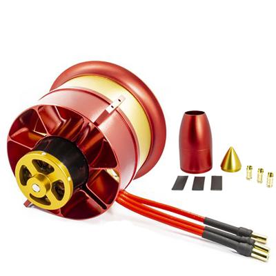 China Vehicles & Remote Control Toys 90mm Full Metal EDF 12 Blades JP Hobby 90mm CCW 8S 4250 KV1330 Ducted Blower Motor For RC Jet Plane for sale