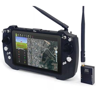 China 5 | 30KM T21 All in One Plug FPV Portable Ground Station Remote Control System for UAV and Drone for sale