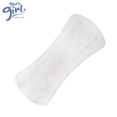 China Breathable Natural Comfortable Thin Organic Cotton Day Use Panties Liners For Women With Cheap Price for sale