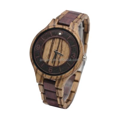 China Good Quality Mens Axgero Wooden Watch for sale