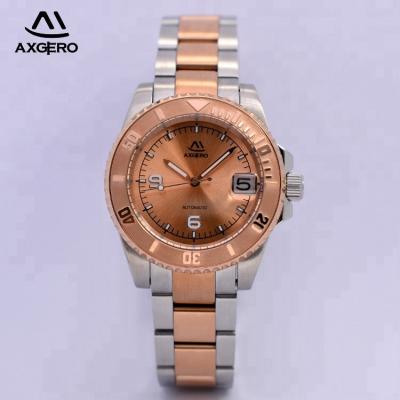 China Japan miyota automatic movement no date battery distributor brand OEM sapphire glass stainless steel luxury women dip automatic ladies watch for sale