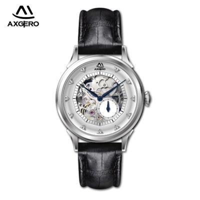 China Automatic Date Axgero Mens 5 ATM Water Resistant Stainless Steel Luxury Automatic Watch for sale