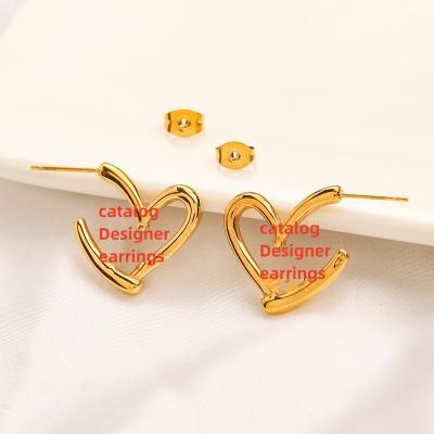 China 2023 Other Brand New Famous Designer Luxury Fashionable Accessories Jewelry Inspired Earring Famous Dc Cd Cd Gg Dc Letter Aretes Necklace for sale